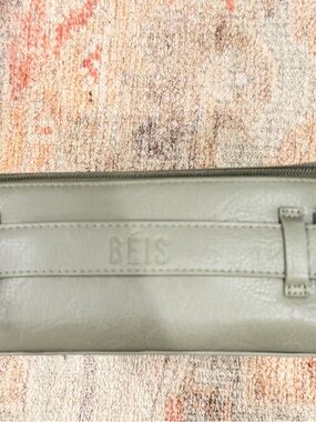 BEIS Sage Green Travel Pouch